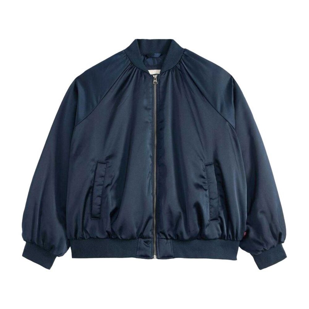Levis Womens/Ladies Ruth Full Zip Bomber Jacket / Navy